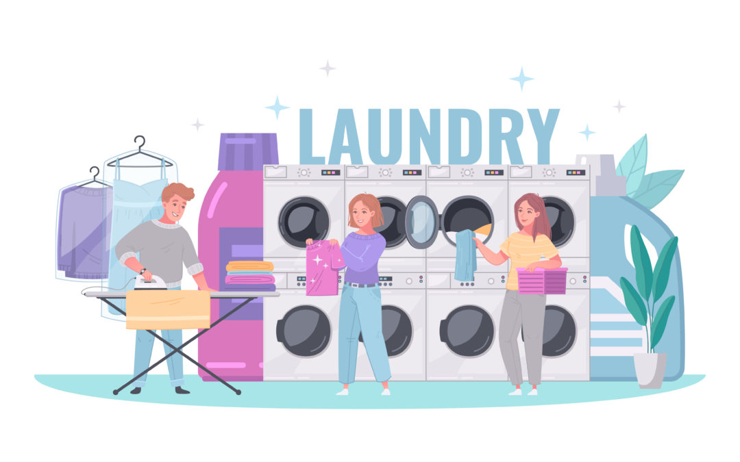 laver vêtements machine à laver et repasser